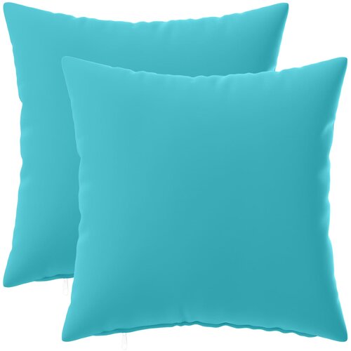  Presvlaka za jastuk 2 pcs HEERLEN Tirkizna 30 x 30 cm Poliester Cene