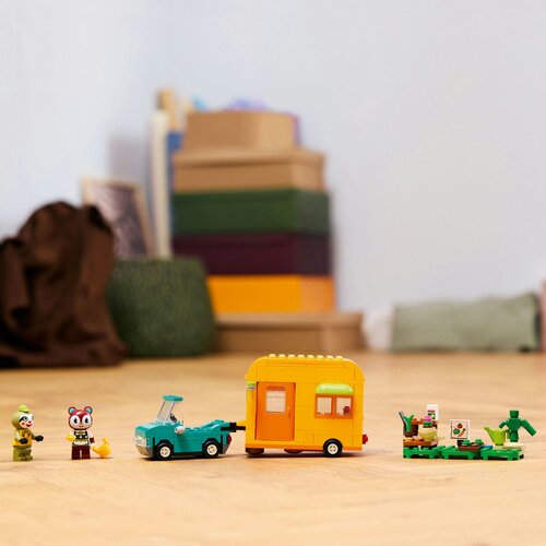 Lego Leif sa kamp-prikolicom i ba&amp;scaron;tenskom radnjom ( 77054 ) Slike
