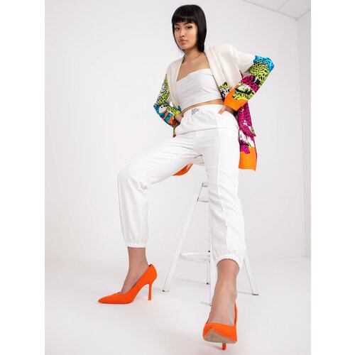Italy Moda Trousers-DHJ-SP-15832.64-white Cene