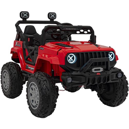  Auto na akumulator OFF ROAD Speed 4x4 - crveni Slike