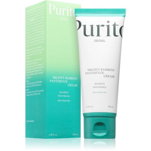 PURITO Mighty Bamboo Panthenol Cream intenzivna regeneracijska krema za obnovo kožne pregrade za obnovo kožne pregrade 100 ml Slike