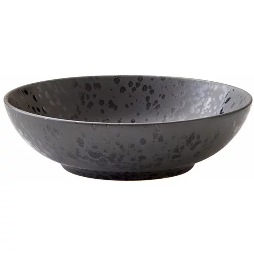 Bitz crna zdjela za tjesteninu od kamenine Basics Black, ⌀ 20 cm