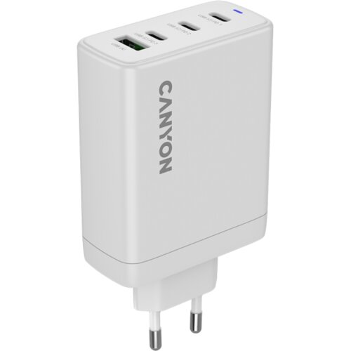 Canyon charger OnCharge 120 GAN Total 120W MAX 3 USB-C +1 USB-A White EU plug Cijene