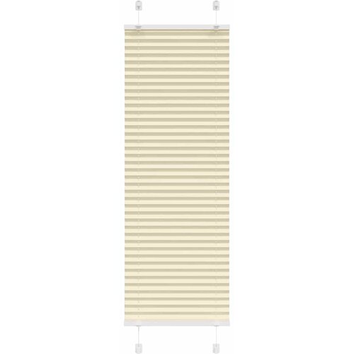 vidaXL Plisirana roleta krem 50x100 cm širina tkanine 49,4 cm Cijene