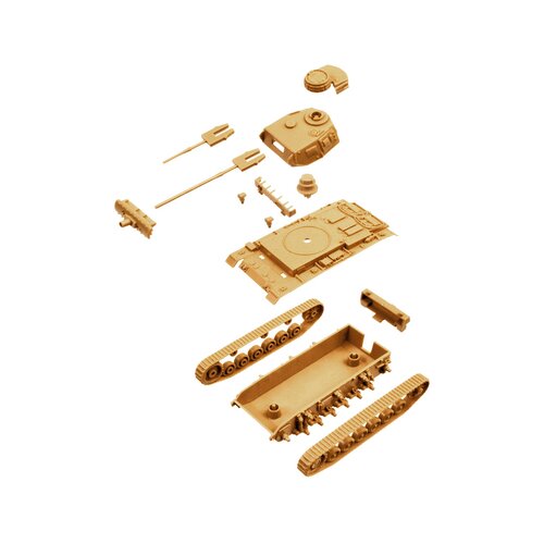 Italeri model tanka 1:72 pz.kpfw.iii ausf.j Slike