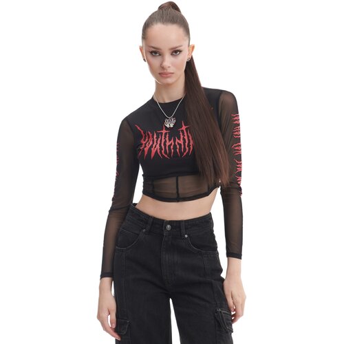 Cropp ženska bluza - Crna 2247W-99X Slike