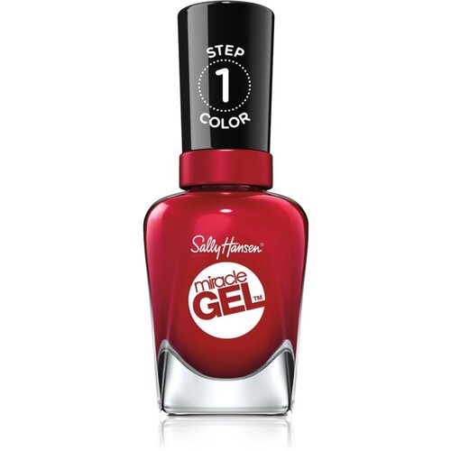 Sally Hansen Miracle Gel&amp;trade; gel lak za nohte brez uporabe UV/LED lučke odtenek Can&amp;#039;t Beet Royalty 14,7 ml Slike