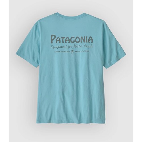 Patagonia Water People Banner T-shirt snowmelt blue Cene