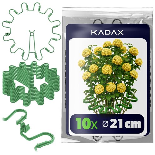 KADAX Sponka za rastline 6 mm, podpora za hortenzije, potonike, trave, rože, 10 kosov, (5000362601) Cene