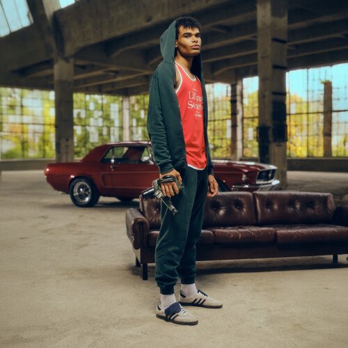 GymBeam Majica bez rukava Lifting Society Flame Cijene