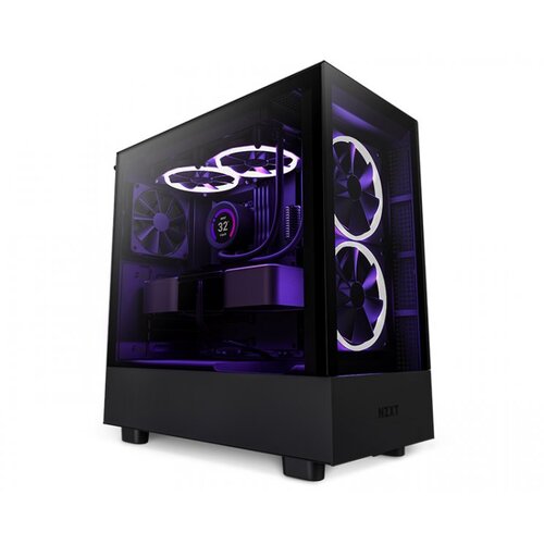 NZXT H5 Elite Black Atx ohišje iz kaljenega stekla, (21408496) Cene