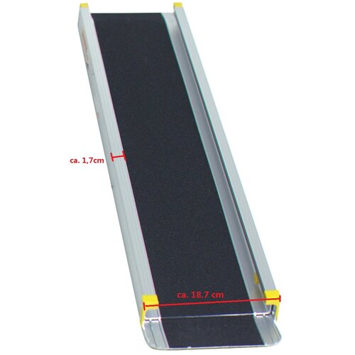 Izdelki za telo Komplet 2 nakladalnih ramp iz aluminija, prilagodljivih in nedrsečih (do 270 kg) Slike