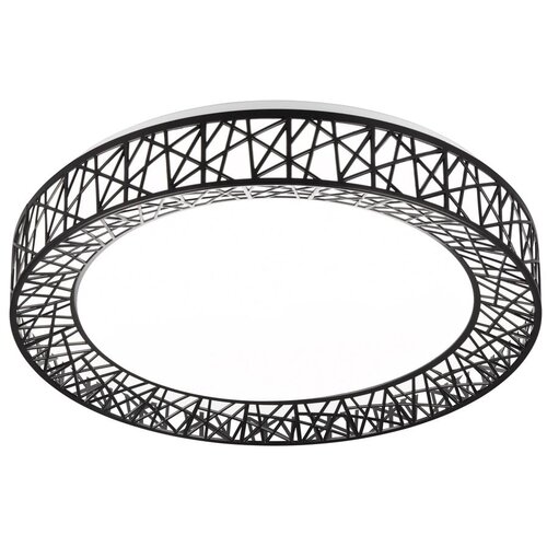 Tri O črna led stropna svetilka &amp;oslash; 48 cm cluster &amp;ndash; Slike