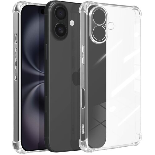 Oem Mayaxess, Udarno ohišje za iPhone 16 Plus z ojačanimi vogali, Prozorno, (5000215690) Cene