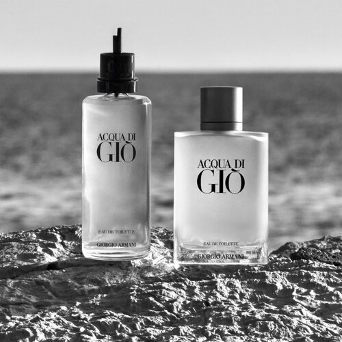 Armani Acqua di Gi&amp;ograve; toaletna voda nadomestno polnilo za mo&amp;scaron;ke 150 ml Slike