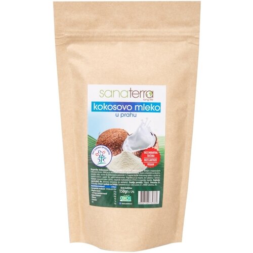 Sanaterra organsko kokosovo mleko u prahu 150g Cene