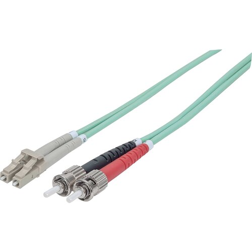 Intellinet 751001 steklena vlakna optična vlakna priključni kabel [1x ST-vtič - 1x LC-vtič] 50/125 µ Multimode OM3 2.00 m, (20435296) Cene