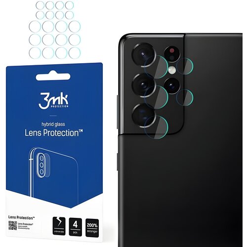  4x Staklo za kameru 3mk za Samsung Galaxy S21 Ultra 5G - Prozirna KP14552 Cene
