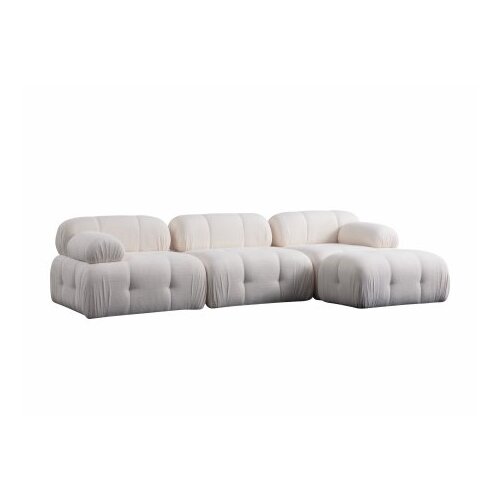 Atelier Del Sofa ugaona garnitura petite 3 white Slike