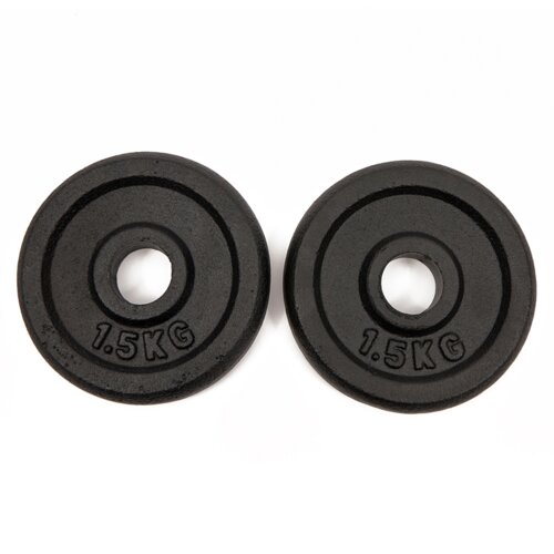 Worqout Weights 1.5Kg Iron Weight Plates x 2 pc - unisex Cijene