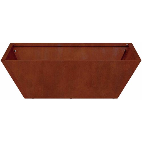  Vrtna saksija 5 pcs Rđa 50 x 50 x 15 cm Slike