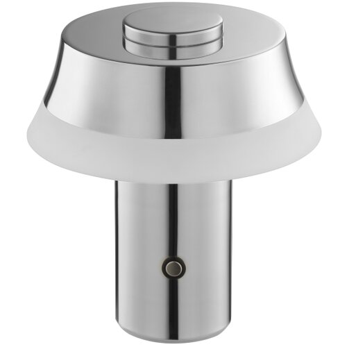 Brilliant LED stona lampa KINICH, prigu&amp;scaron;iva, punjiva, dodirna, LED/2,5W/5V, 2700K, sjajni hrom Slike