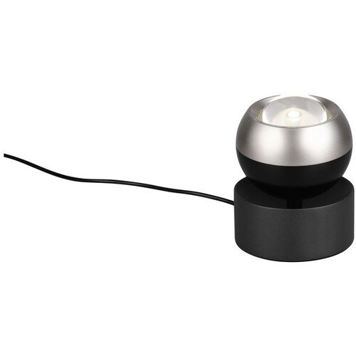 Trio Select Črna/v srebrni barvi LED namizna svetilka (vi&amp;scaron;ina 14 cm) Orbit &amp;ndash; Slike