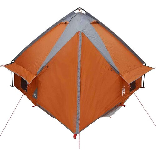  Teepee &amp;scaron;ator s krovom Siva i narančasta 490 x 410 x 210 cm Slike