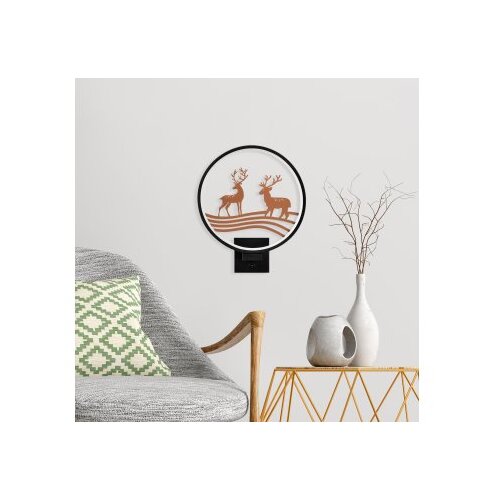  XMAS22 BlackCopper Wall Lamp Cene