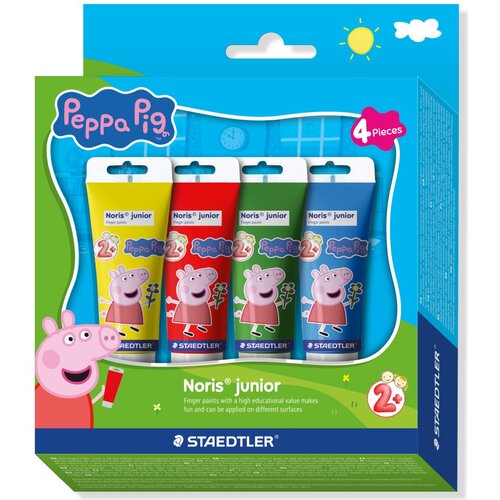 Staedtler Noris Junior Pujsa Pepa prstne barve set 4 Cene