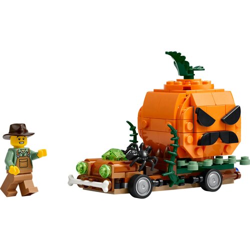 Lego LEGO® Iconic - Poltovornjak z bučo s svečo (40822) Cene