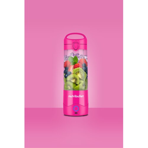 Nutribullet NBP003BP Prenosni me&amp;scaron;alnik za smoothie, svetlo roza, 475ml 0C22300174 Slike