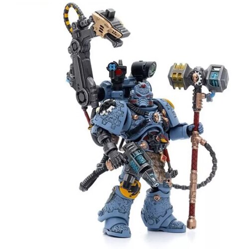 JOY TOY Warhammer 40k Action Figure 1/18 Space Wolves Iron Priest Jorin Fellhammer Slike