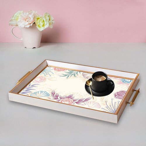 Aberto Design Poslužavnik TPB9793 50 x 29 x 3.5 cm, Šareni Cene