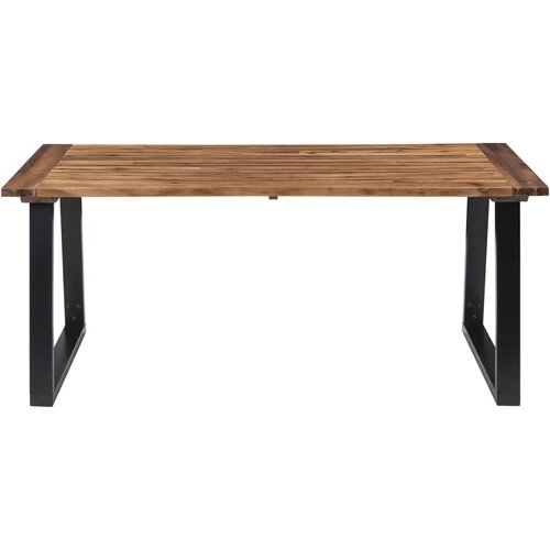 Maison Chic Jedilna miza - Kuhinjska miza - Jedilni stol iz trdnega akacijevega lesa 180x90 cm, (21715239) Cene