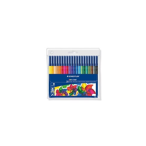 Staedtler &amp;Scaron;kolski flomasteri Noris Club, 20 komada Slike