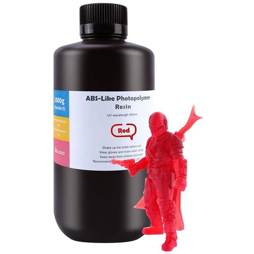 Elegoo Smola ABS-like Resin 1000g Red Cene