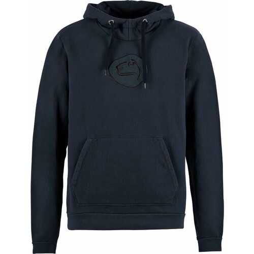 E9 Majica s kapuljačom na otvorenom Bubble 2.2 Fleece Hoodie Blue Night L Slike