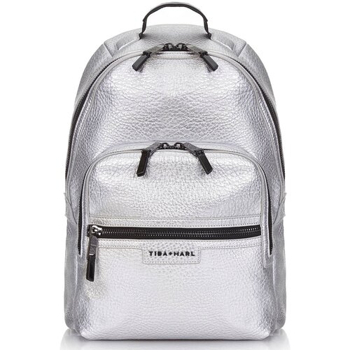 Tiba+Marl Previjalni nahrbtnik Elwood Faux Silver Cene