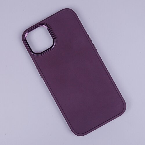 Onasi Satin silikonski ovitek za iPhone 12 / iPhone 12 Pro - vijola Slike