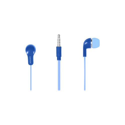 Canyon Stereo Earphones with inline microphone Blue | Eponuda.ba