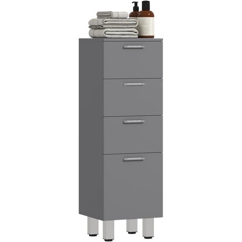 Kleankin Kopalni&scaron;ka omara iverna plo&scaron;ča 30D x 30&Scaron; x 93V cm Siva, (5000279370) Cene