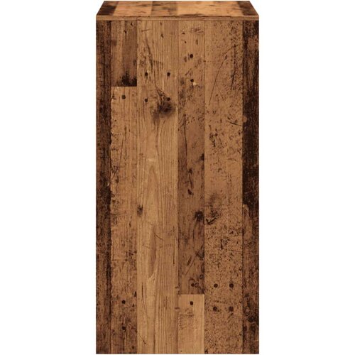 VidaXL Barski stol boja staro drvo 51x50x103,5cm od konstruiranog drva Slike