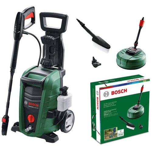 Bosch 0615992627 UniversalAquatak 135 Perač pod pritiskom + Home&amp;amp;Car Set za kuću i auto Slike