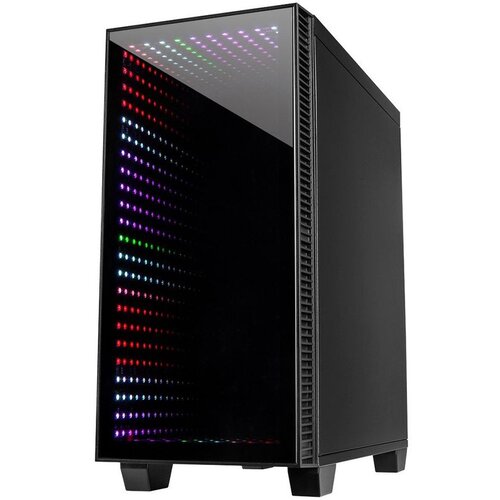  Chassis INTER-TECH X-608 INFINITY MICRO, microATX, RGB, Front and Side Tempered Glass, w/o PSU Cijene