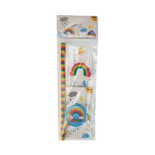 Skolski set 5in1 rainbow ( 64/33329 ) Slike