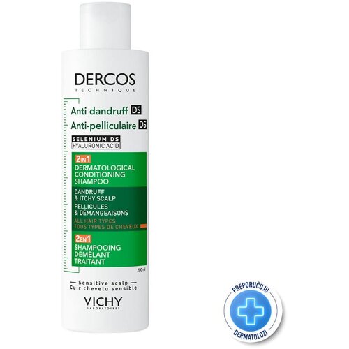 Vichy DERCOS Šampon protiv perut 2u1, 200ML Cene