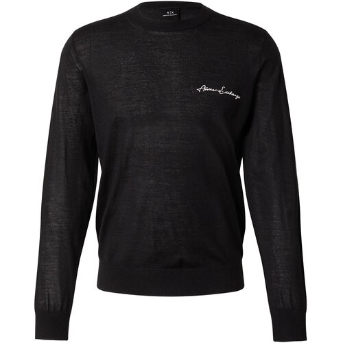 Armani Exchange Pulover crna Cijene