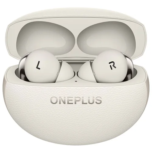 Oneplus buds 3 slušalke bluetooth 5.4 anc IP55 lunar radiance, bela, (21724414)