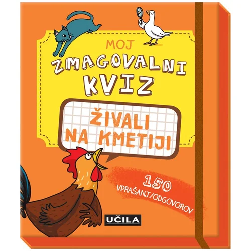 Mladinska Knjiga KNJIGA MOJ ZMAGOVALNI KVIZ-ŽIVALI NA KMETIJI